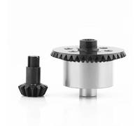APMXQWIL RC Car Parts Compatible With ARRMA For Kraton For Senton For Rock For Granite 4x4 1/10 Parts Metal Differential Case 37T Main Gear 13T Input Gear(White)