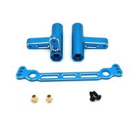 APMXQWIL RC Car Parts Compatible With FS For Racing For TANK For ATOM For FOCUS 6S 1/8 RC Car Parts Accessories Metal Steering Group Steering Assembly(Blue)