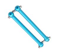 APMXQWIL RC Car Parts Compatible With Himoto E18 1/18 Rc Car Truck For Buggy On-Road Upgraded Parts 2pcs 51mm Driven Dogbone M608 23608(Blue)