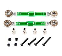 APMXQWIL RC Car Parts Compatible With HPI For KM For ROVAN For BAJA 5B 5T 5SC SS 1/5 Rc Car Parts Accessories CNC Metal Tie Pull Rod Set