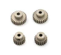APMXQWIL RC Car Parts Compatible With Tamiya For TT01 For TT02 TB02 TA05 RC Car Parts Accessories Metal 18T 19T 24T 25T Pinion Gear Moter Gear
