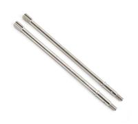 APMXQWIL RC Car Parts Compatible With Traxxas For UDR For Unlimited For Desert For Racer 1/7 RC Car Parts Accessories 2pcs Steel Metal Rear Axle Shaft Driveshaft 8539(White)