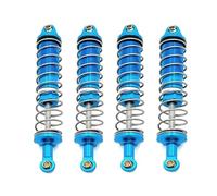 APMXQWIL RC Car Parts Compatible With Wltoys UD1202 1/12 RC Car Upgrade Parts Accessories 4pcs Metal Oil Shock Absorber Damper(Blue)