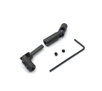 APMXQWIL RC Car Parts Compatible With WPL D12 C14 C24 C34 B14 B24 B16 B36 For HengLong 1/10 1/16 RC Car Parts Accessories Upgrade Metal Driving Shaft(Black)