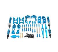 APMXQWIL RC Car Parts For Wltoys For 12428 12423 12427 For 1/12 RC Car Parts Upgraded Metal For Swing Arm For Seat Set Modified Accessories(Blue)