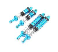 APMXQWIL Rc car shock Compatible With WLtoys 12428 12423 1/12 RC Crawler Car Upgrade Part Accessories Metal Oil Filled Front Rear Shock Absorber(Blue)
