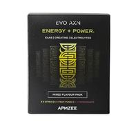 APMZEE EVO AXN Energy + Power Supplement - Mixed Sachet Box | Citrus, Pomegranate & Fruit Punch | Pre & Intra Workout Powder | EAAs, Creatine & Electrolytes | Reduces Fatigue & Supports Recovery