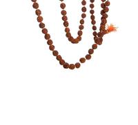 Apna Showroom 5 mukhi rudraksha mala 108 beads original Certified with Gomukhi Panchmukhi Rudraksha Spiritual Mala for men or women
