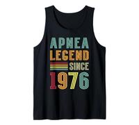 Apnea Legend 1976 Freediving 49th Birthday Freediver Tank Top