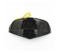 APNWVFO Motorcycle Tail Lights For DUCATI For MONSTER 659 696 795 796 1100/S/For EVO Motorcycle Integrated LED Turn Signal Blinker Tail Light Motorbike Brake Lights(Dark gray)