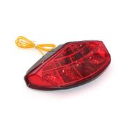 APNWVFO Motorcycle Tail Lights For Ducati For Monster 659 For Monster 659 2012-2015 2013 2014 Integrated LED Tail Light Turn Signals Lighting Motorbike Brake Lights(Red)