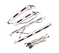APNWVFO Motorcycle Tail Lights For Goldwing 1800 GL1800 2011 2010 2009 2008 2007 2006 2005 2004 2003 2002 2001 Saddlebag Trims LED Lights Motorbike Brake Lights(Red)