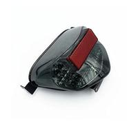 APNWVFO Motorcycle Tail Lights For SUZUKI For GSXR1000 2001 2002 GSXR 600 750 2003 K1 Rear Taillight Tail Brake Turn Signals Integrated Led Light Lamp Motorbike Brake Lights(Dark gray)
