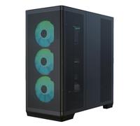 APNX GEH Midi C1-R-BK-V1 Computer Case - MicroATX, Mini-ITX Compatible, Black
