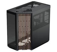 APNX V1 Wood - Panoramic Dual chamber Mid-tower PC case - Black - V1-W-BK-v2