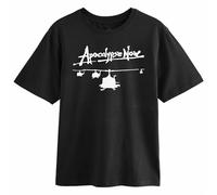 Apocalypse Ink Art Now Graphic T-Shirt, Famous Retro War Action Movie Fan Helicopter Artsy Shirt, Gift Unisex Tee Top