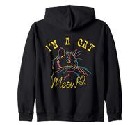 Apocalypse Meow I'm A Cat We All Meow Down Here Cat Mom Zip Hoodie