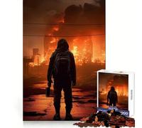 Apocalypse Survivor 1000 Adult Pieces Jigsaw Puzzle Brain Exercise Tight Joint Real Challenge Art Decor (38x52cm)