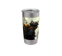 Apocalyptic City, a Lonely man Stainless Steel Insulated Tumbler