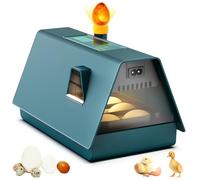 APODESS Incubator for Hatching Chicks, 10 Eggs Incubators with Automatic Egg Turning, Temperature and Humidity Control, Egg Candler, Hatching Incubator for Small Poultry, Chicken, Ducks, Goose, Quail