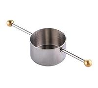 apofly Bar Jigger with Handle Stainless Steel Spirit Measure 30ml Cocktail Jigger Whisky Measure Cup Wine Mixer, Silver