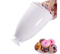 Apofly Plastic Donut Maker Mold Mini Doughnut Maker Machine Churro Maker for Pastry Making Bake Ware(White)