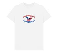 apoh American Eagle Graphic White T-Shirt | Size: 2XL apoh White 2XL