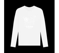 APOH Hokusai Santa Great Wave Merry Xmas White Long Sleeve T-Shirt apoh White S