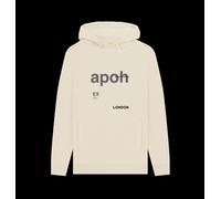 APOH London Slogan Cream Hoodie apoh Cream M