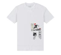 apoh Men's Great Wave Hokusai T-Shirt in White | Size: 2XL apoh White 2XL