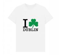 apoh Men's I Heart Dublin T-Shirt in White | Size: Large apoh White L