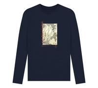 apoh Men's Mona Lisa Tis The Season Long-Sleeved T-Shirt in Navy | Size: Large apoh Navy L