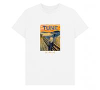 apoh Men's Munch Scream Tune Edvard Munch T-Shirt in White | Size: Small apoh White S