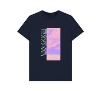 apoh Men's Starry Night Scribble Vincent Van Gogh T-Shirt in Navy | Size: Large apoh Navy L
