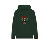 apoh Men's Tis The Season To Be Jolly Mona Lisa Hoodie in Bottle Green | Size: Medium apoh Bottle Green M