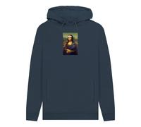 apoh Mona Lisa Tennis Navy Blue Hoodie | Size: 2XL apoh Navy 2XL