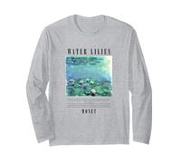 apoh Monet Water Lillies PAPL068 Long Sleeve T-Shirt