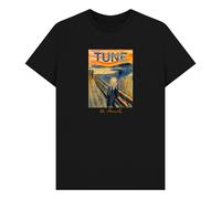 apoh Munch Scream Tune Black T-Shirt | Size: Medium apoh Black M