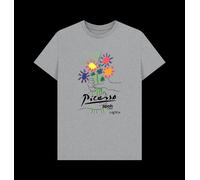APOH Picasso Flowers Heather Grey T-Shirt apoh Light Grey 2XL