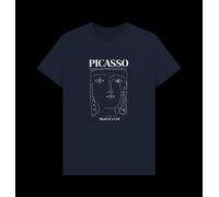 APOH Picasso Head Of A Girl Navy T-Shirt apoh Navy M