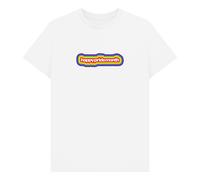 apoh Pride Month Rainbow Outline Graphic White T-Shirt | Size: 2XL apoh White 2XL