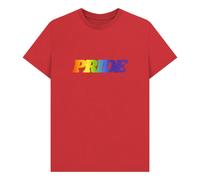apoh Pride Slogan Graphic Red T-Shirt | Size: 2XL apoh Red 2XL