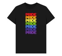 apoh Rainbow Pride Graphic Black T-Shirt | Size: 2XL apoh Black 2XL