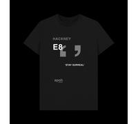 APOH Surreal Hackney Slogan Black T-Shirt apoh Black XL