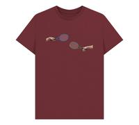 apoh The Creation Of Tennis Red T-Shirt in Wine | Size: Small apoh Wine S