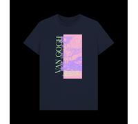 APOH Van Gogh Starry Night Scribble Navy T-Shirt apoh Navy M
