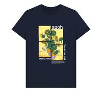 apoh Van Gogh Sunflowers Jigsaw Navy T-Shirt | Size: Medium apoh Navy M