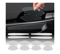 APOINBV 8 PCS Car Door Handle Protector,for Toyota Hilux 2009-2019 Car Door Handle Paint Scratch Stickers Car Exterior Accessory,B