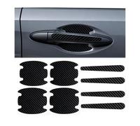 APOINBV 8 PCS Car Door Handle Protector,for Vauxhall Corsa D E 2006-2019/Vauxhall Corsa F 2019-2024 2025 Car Door Handle Paint Scratch Stickers Car Exterior Accessory,A
