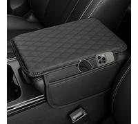 APOINBV Car Arm Rest Cushion,for BMW Serie 3 328i E46 316i E46 318i E46 320d E46 330i E46 330d SE E46 Center Console Cover Mat Wear Resistant Armrest Mat Armrest Seat Box Cover Protector Accessories